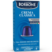 Caffe Borbone Crema Superiore Nespresso Original Line Medium Roast Coffee Capsules - 10ct