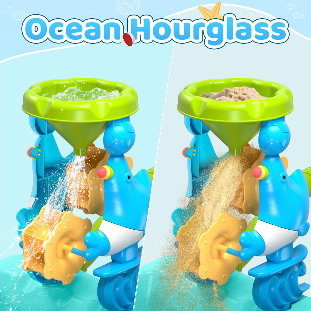 Eterfun Beach Water Sand Toys for Kids - 3-5