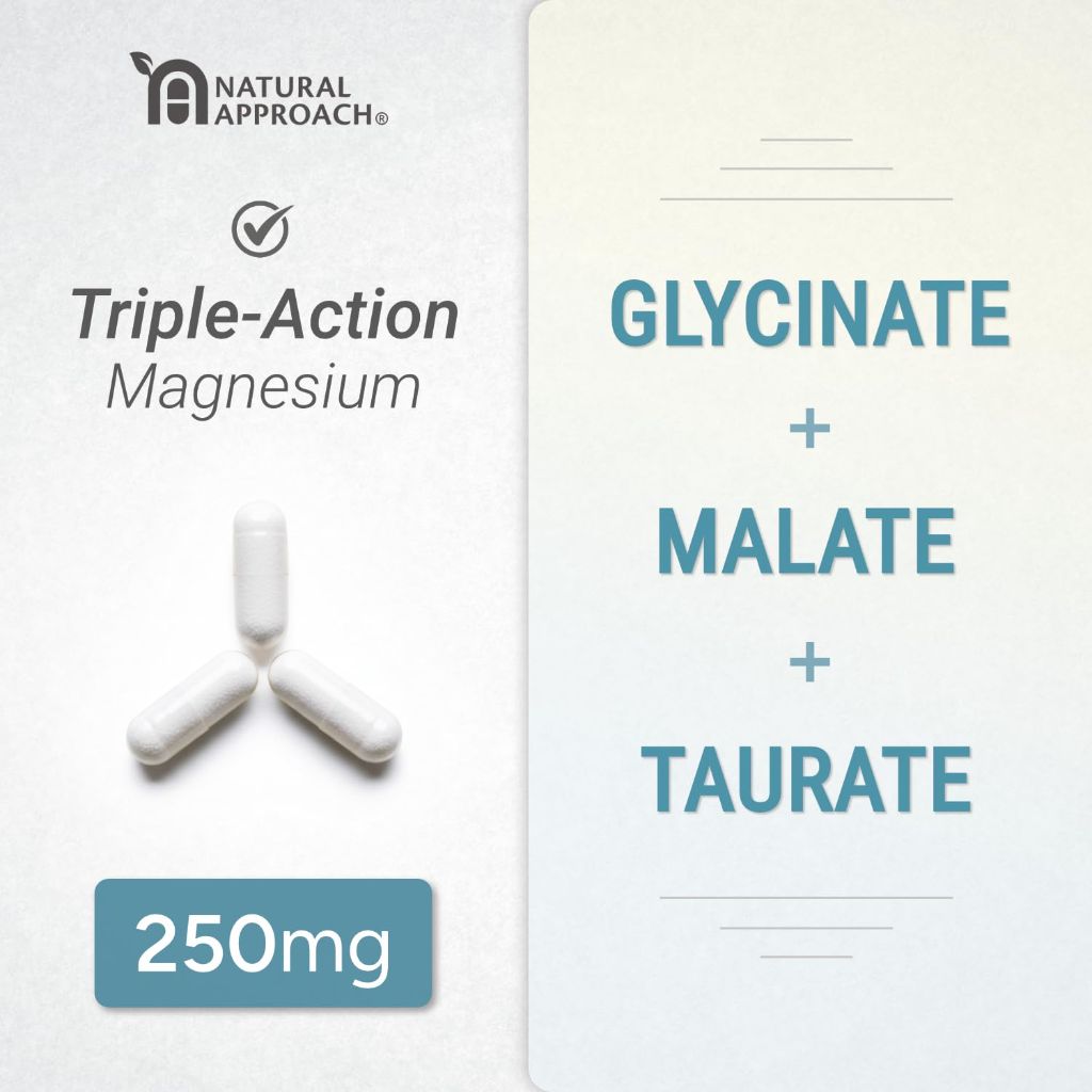High Absorption Magnesium Complex with Glycinate, Malate & Taurate - 90 Capsules