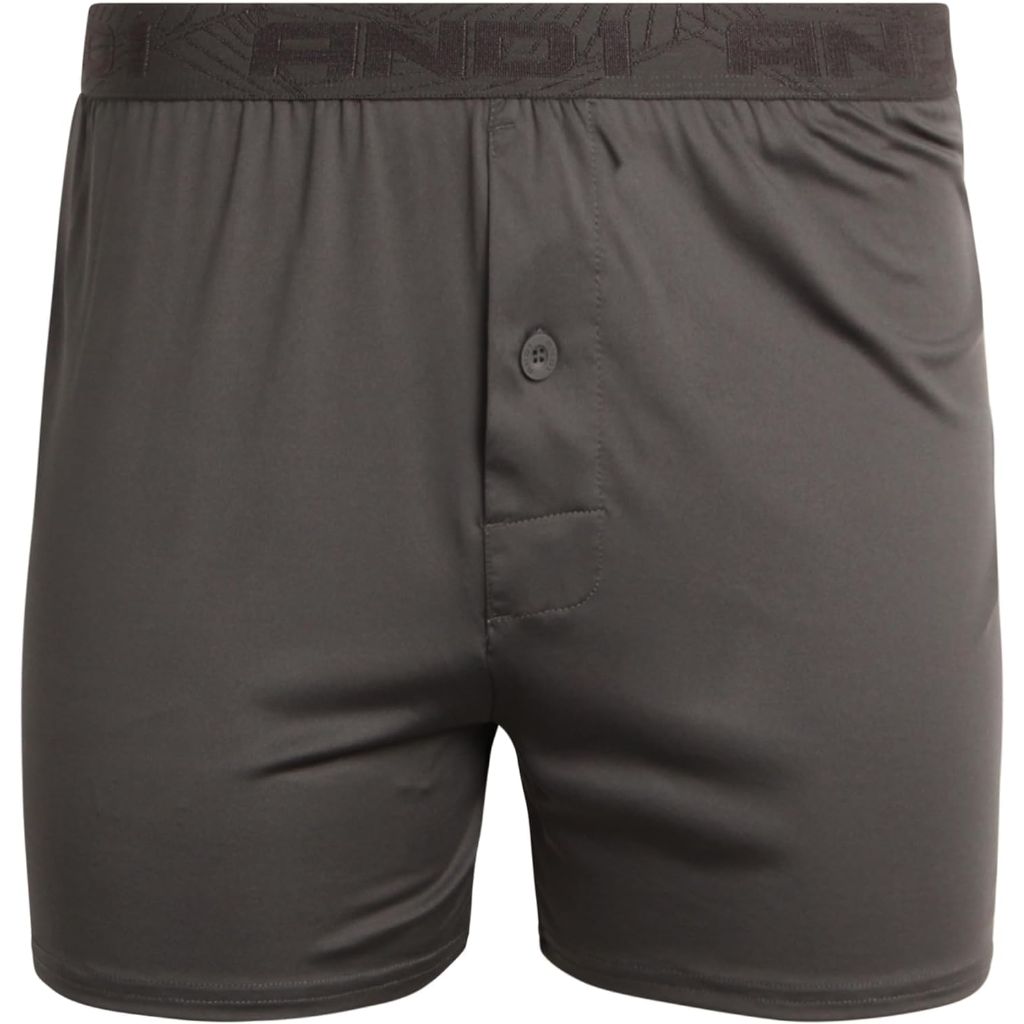 SZ XL4" AND1 Mens Boxer Shorts - 6 Pack Performance Knit Boxers for Men