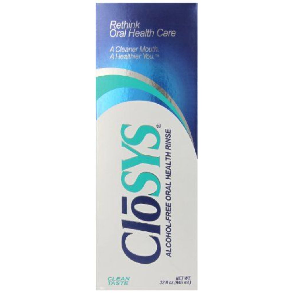 CloSYS Ultra Sensitive Mouthwash  32 Ounce (Pack of 2)  Unflavored (Optional Flavor Dropper Included)  Alcohol Free  Dye Free  PH Balanced  Helps Soot