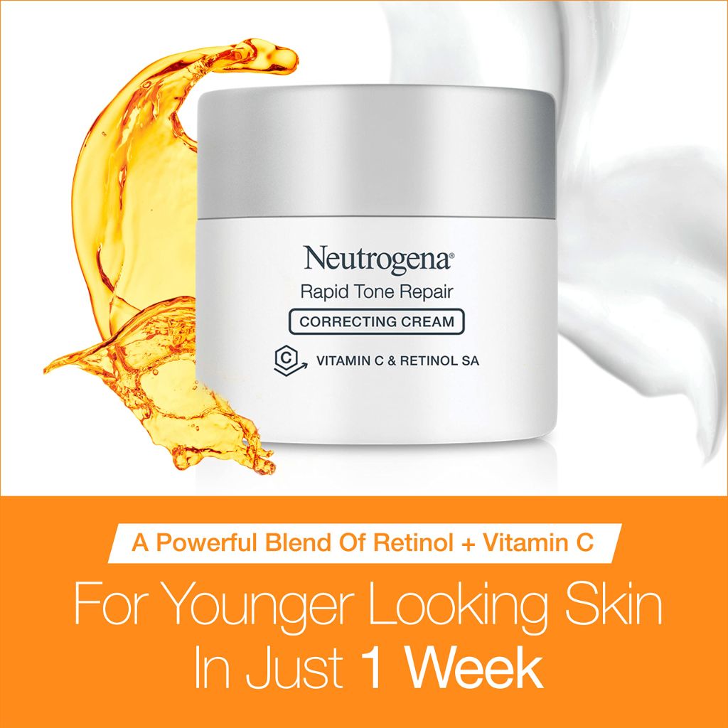 Neutrogena Rapid Tone Repair Retinol + Vitamin C Correcting Cream | 1.7 oz