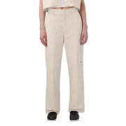 Dickies Women's Double Knee Work Slacks - Cream, Size 25 XRG