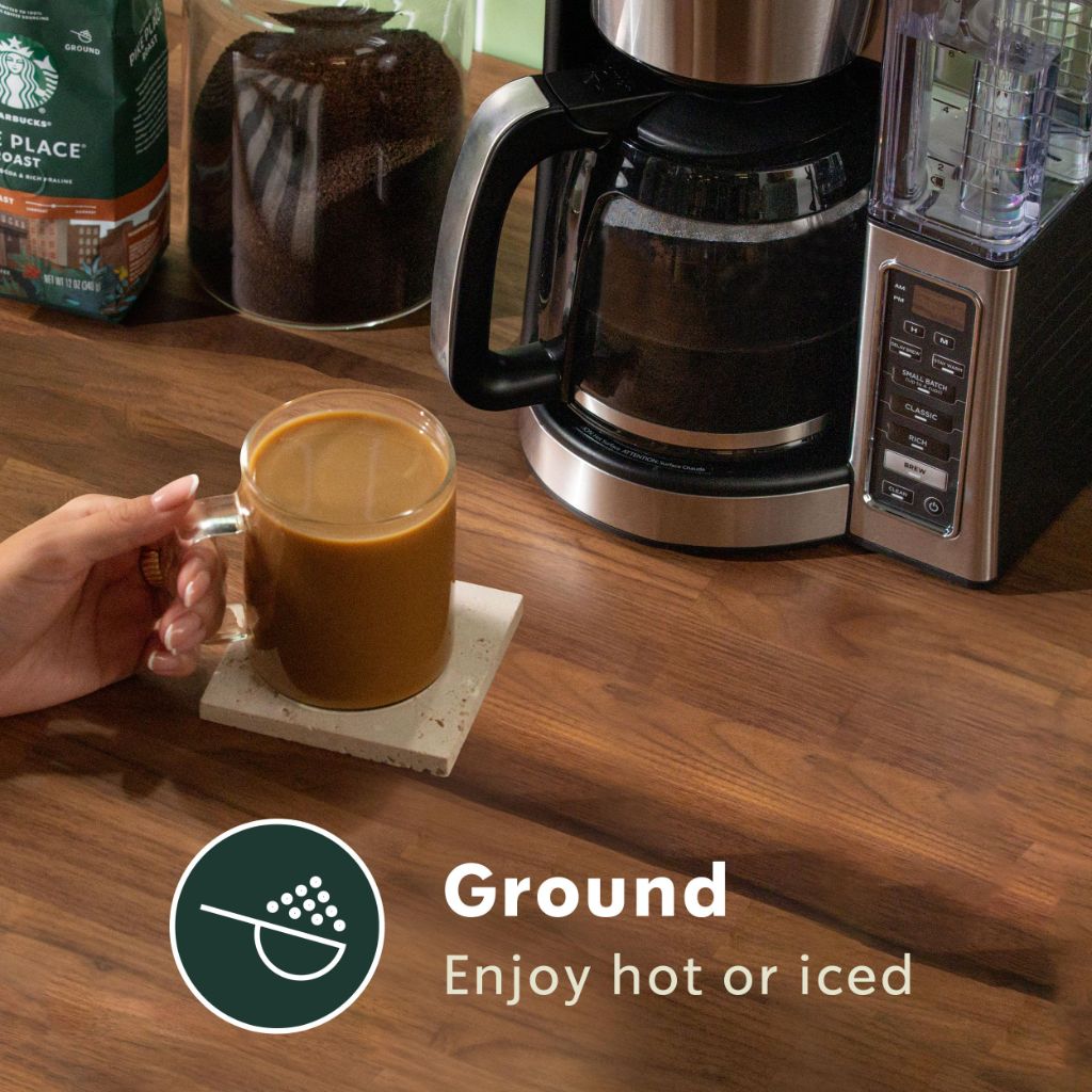 Starbucks Ground Coffee, Dark Roast Hot or Iced Coffee, French Roast, 28 oz