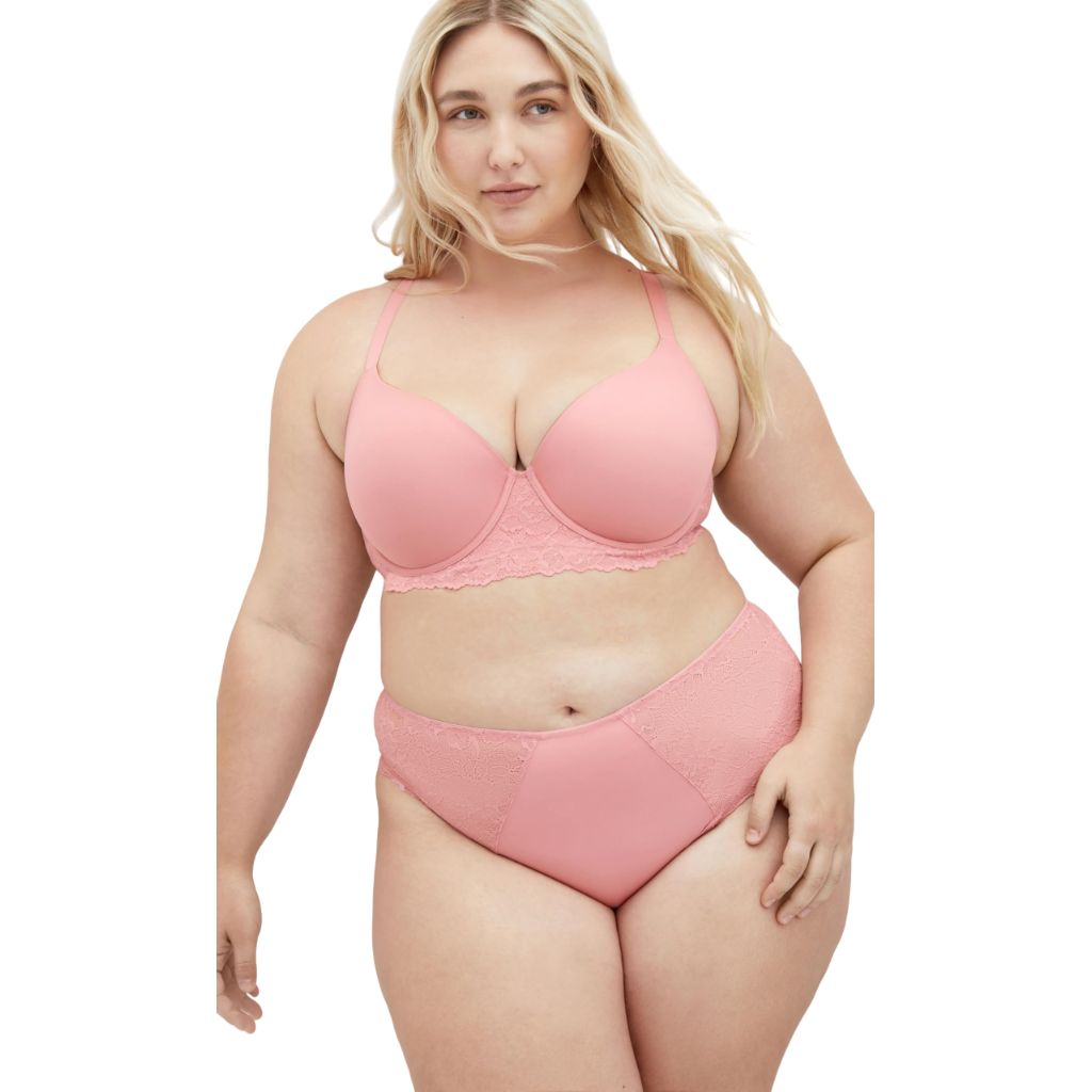 SZ 38DDD City Chic Women's Plus Size Bra - Gemma Contour Longline,