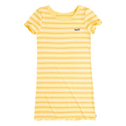 Levi's Womens Rib Knit Dress, Yellow - size L