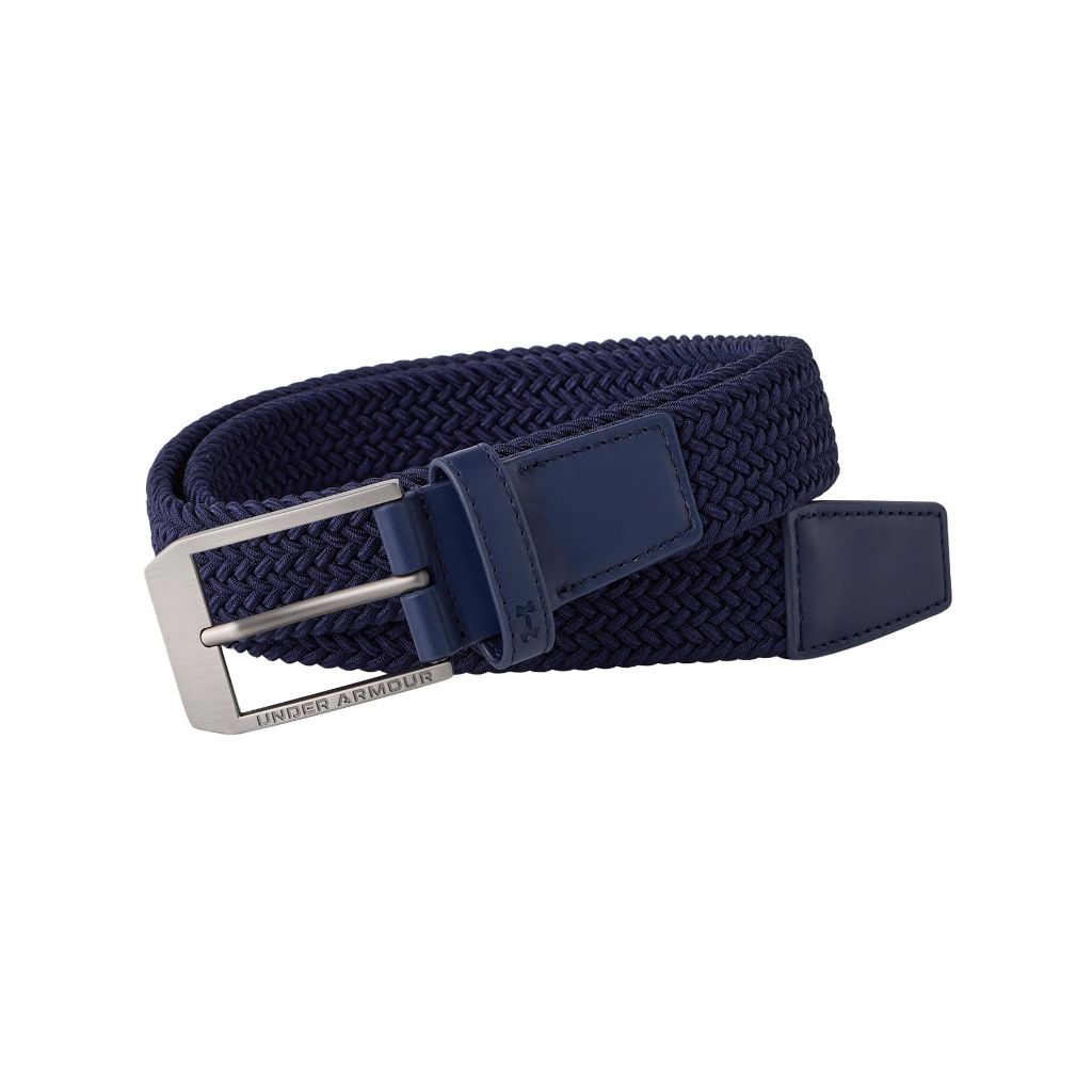Under Armour Men's Braided Golf Belt, (410) Midnight Navy / / Midnight Navy, X-Large