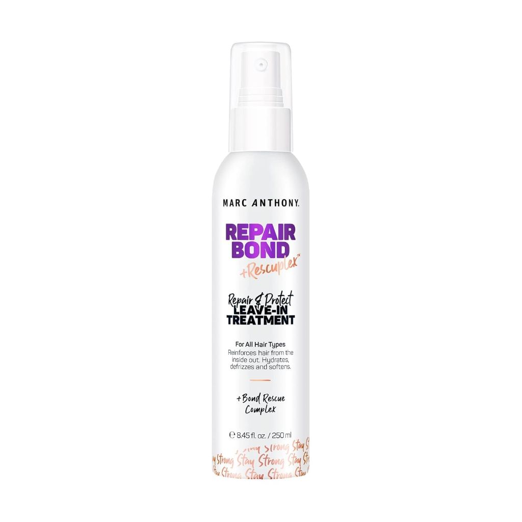 Marc Anthony Bond Repair Leave In Hair Conditioner Treatment for Dry & Damaged Hair, Repair Bond - Treatment & Deep Conditioning Moisturizer Reduces Breakage & Flyaways - Fights & Reduces Frizz