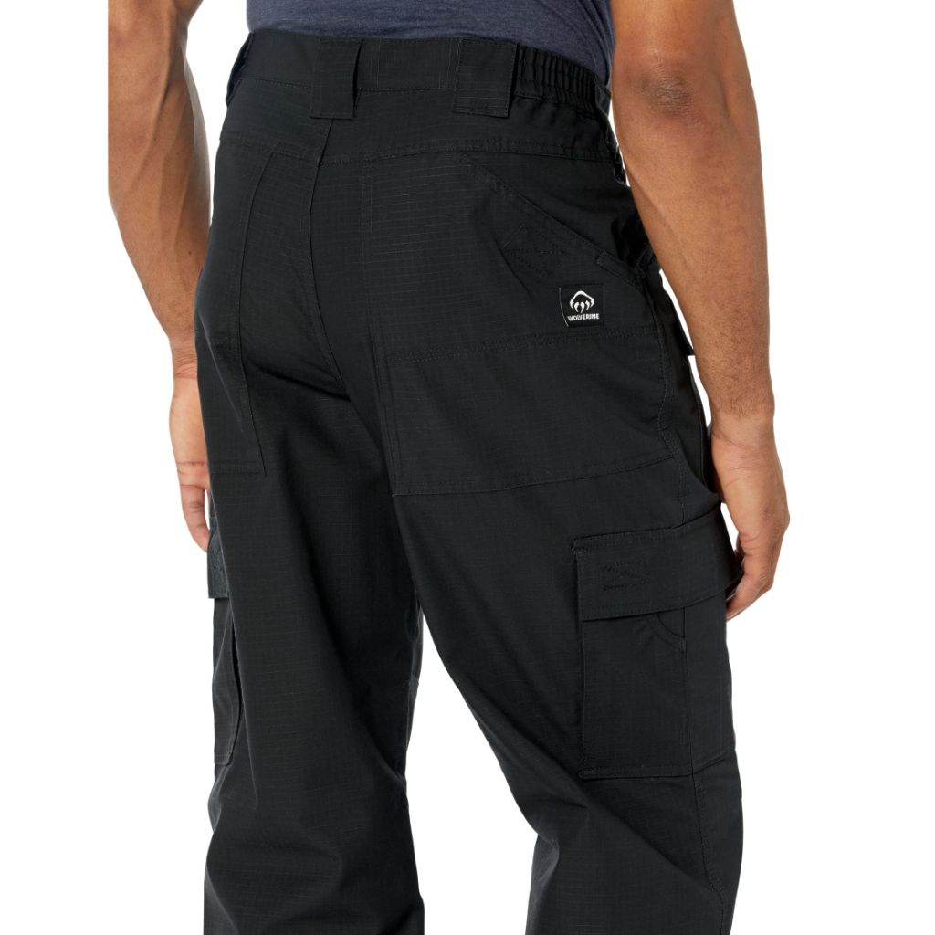 Wolverine Tactical Cargo Pants, Black, 36/34