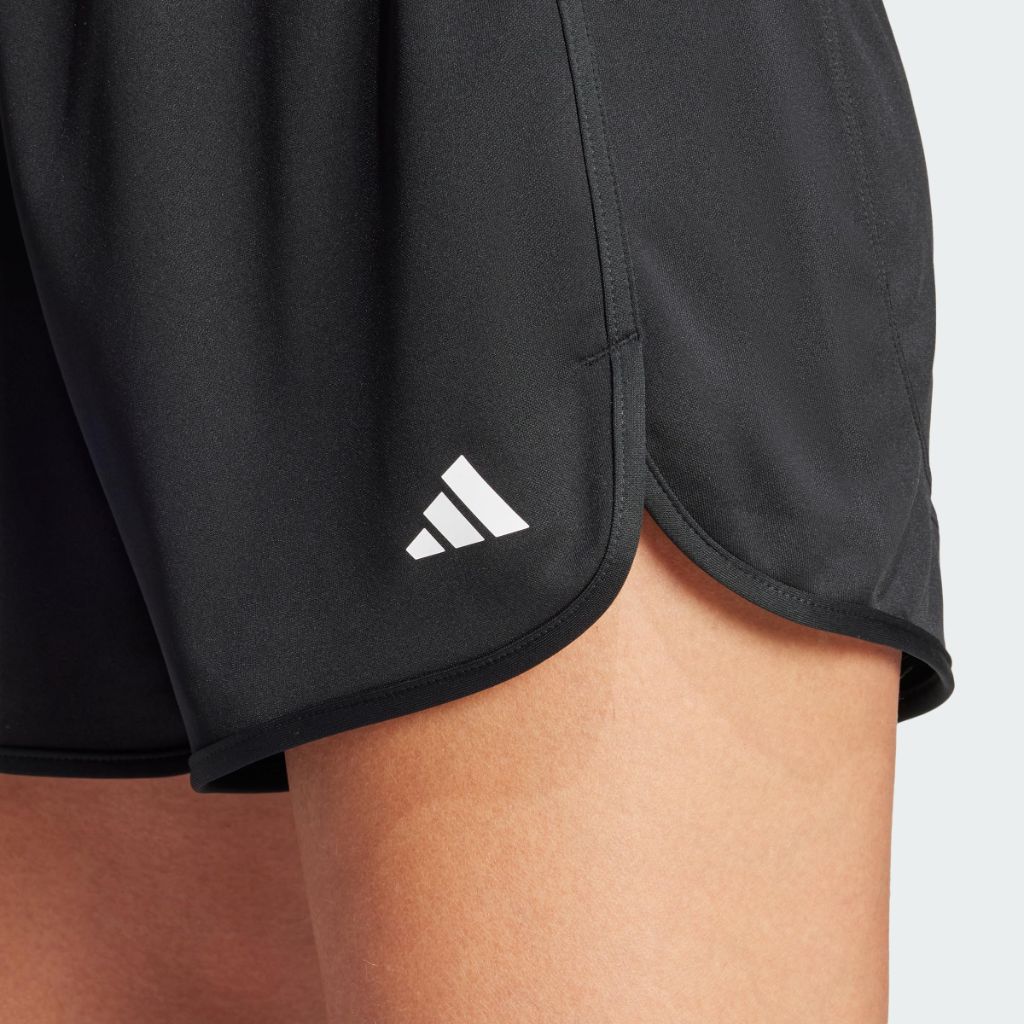 adidas Women's Pacer Essentials Knit High Rise Shorts, 3" Inseam - Black, XXL