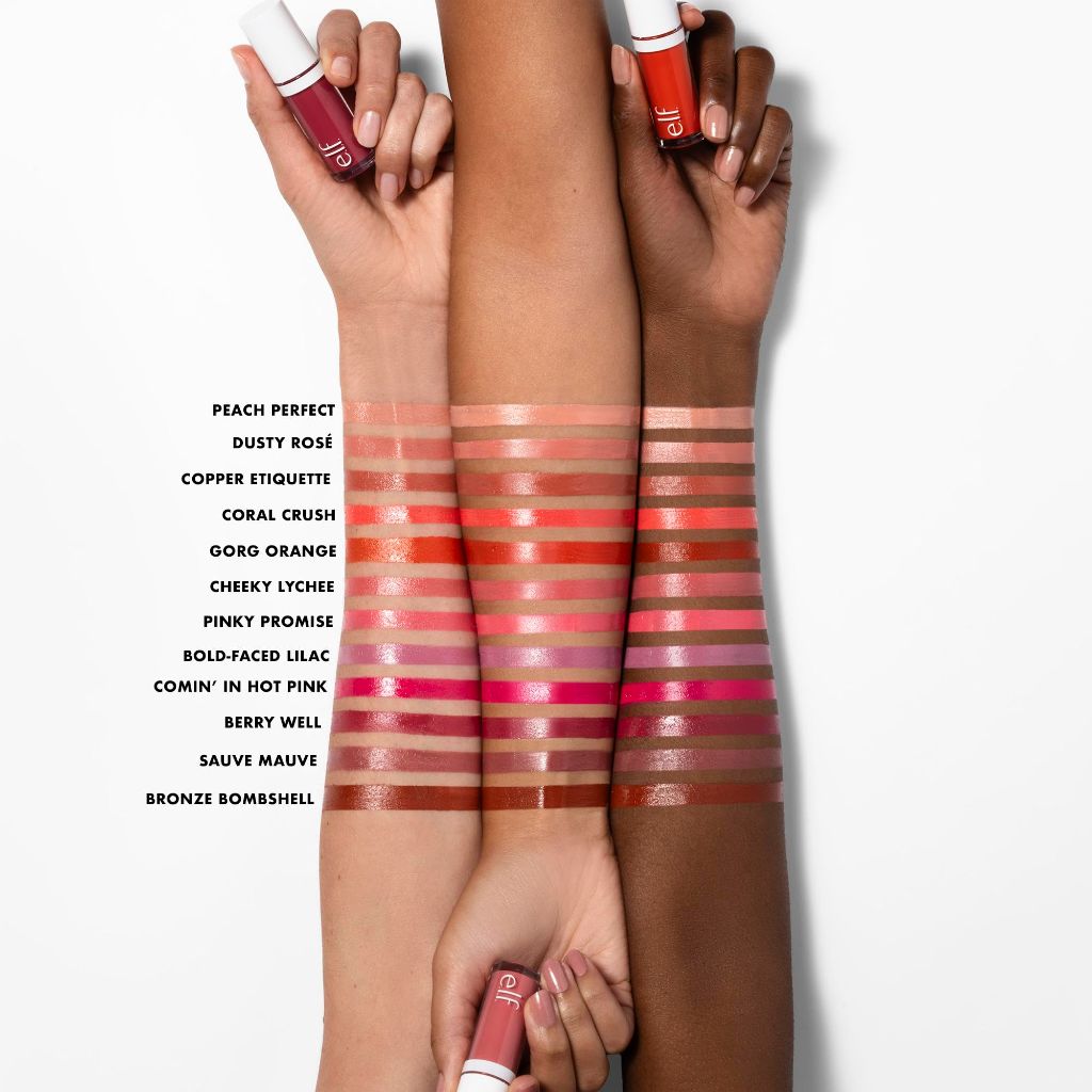 E.l.f. Camo Liquid Blush, High-pigment Color | Cheeky Lychee
