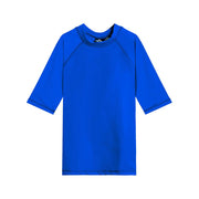 Kanu Surf Little Boys' Toddler Fiji UPF 50+ Sun Protective Rashguard, Royal, 3T