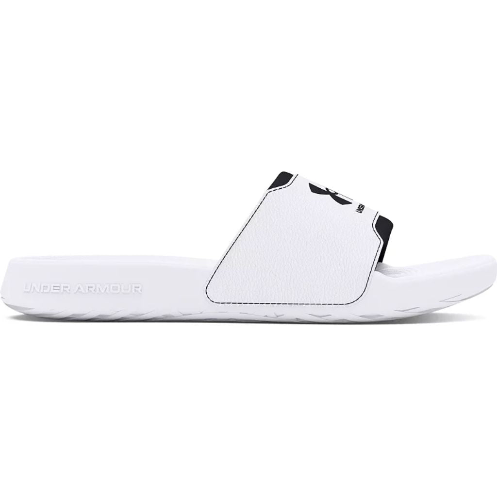 Under Armour Ignite Select Slides Men's Sandals, Size: 12, White Black