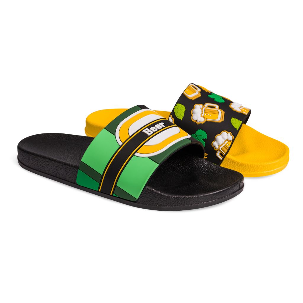 Dedoles Slides & Slippers Non Slip Shower Sandals  Color: Summer Brew, Size: 16 Women/ 12 Men