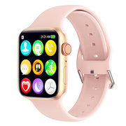 HCHLQL Smart Watch for Android iOS Phones Compatible with iPhone Samsung, 2.01'' Touchscreen Fitness Tracker Smartwatch with Call/SMS/Heart Rate/Pedometer for Men Women (Pink)