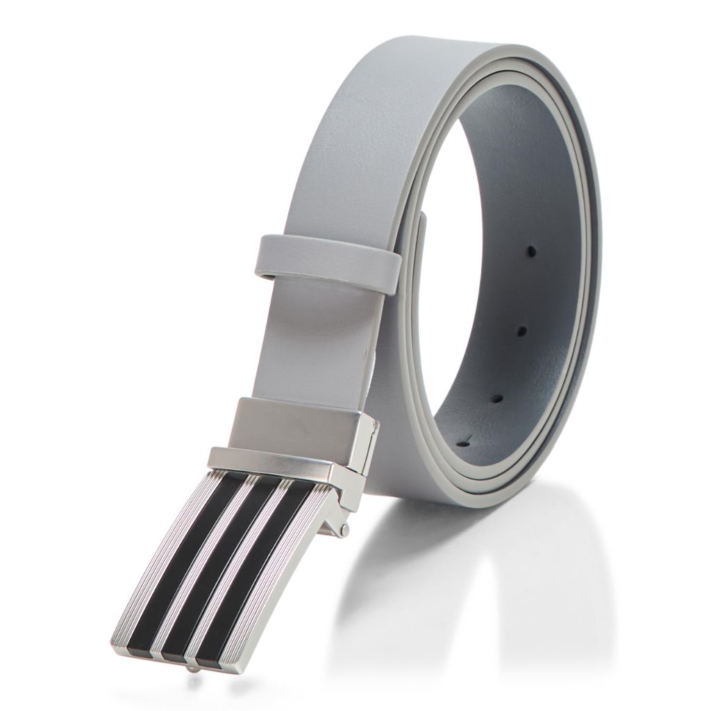 Adidas Men's Ultimate365 Tour 3-Stripes Belt, Grey Three, One Size
