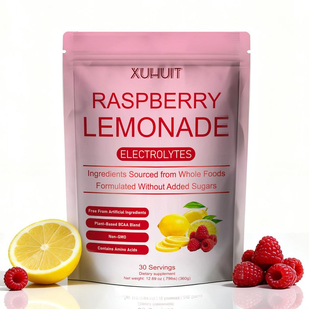MAYLOR Raspberry Lemon Electrolyte Powder - Sugar-Free Hydrating Drink Powder with Coconut Water and Essential Minerals, Monk Fruit Sweetener, 30 Servings | No Artificial Ingredients, Gluten-Free (1)