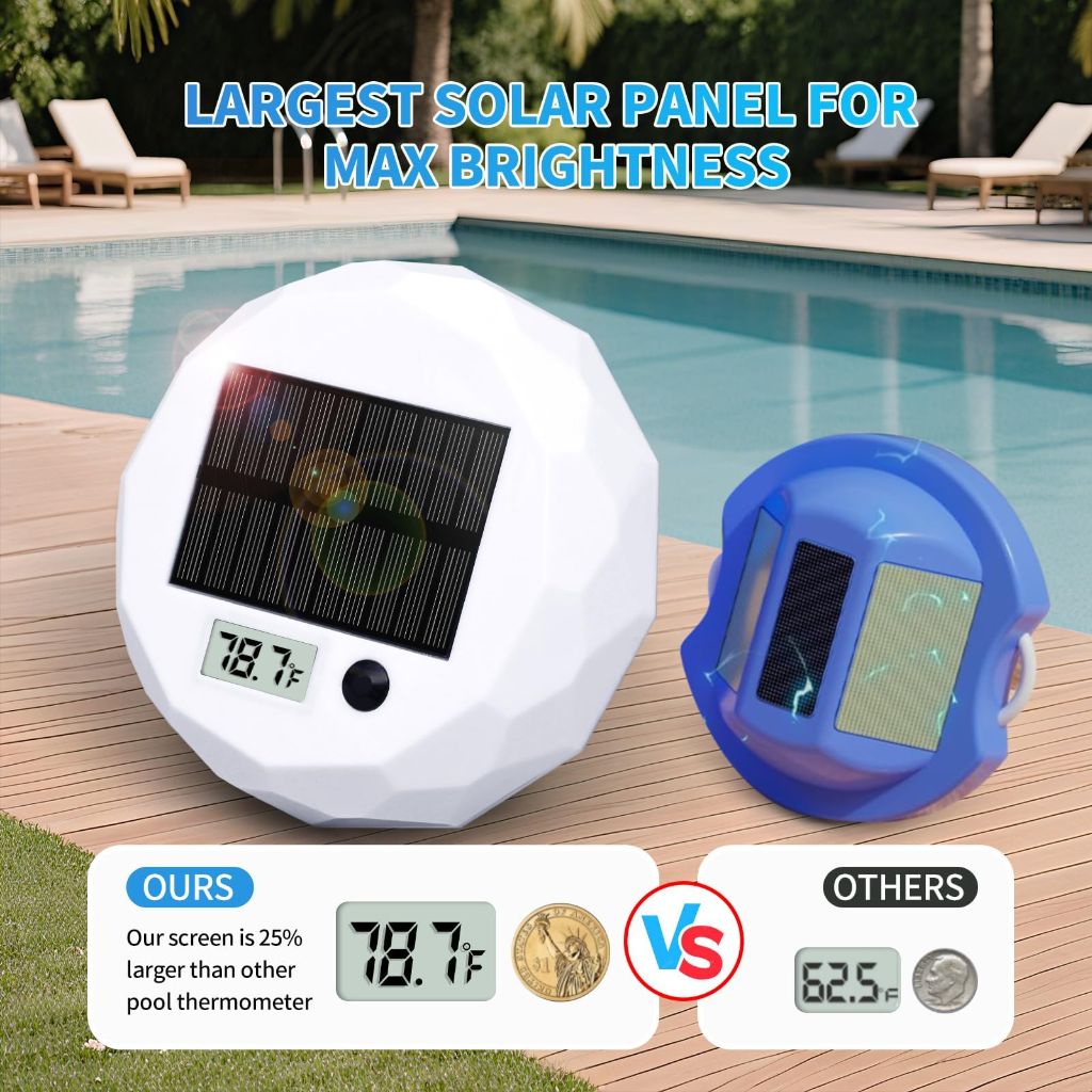 Pool thermometers Digital | White