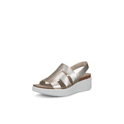 ECCO Flowt Cork Oasis, PURE WHITE GOLD/PURE WHITE GOLD, 6-6.5