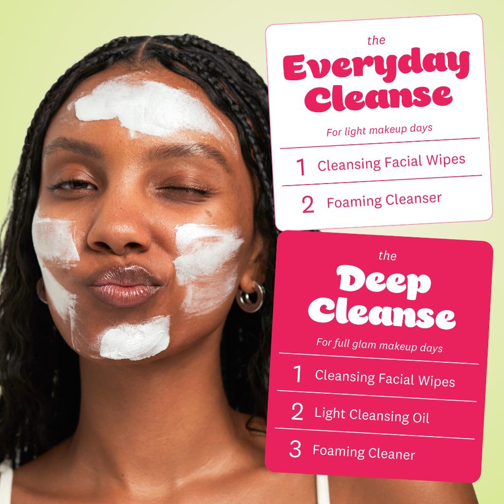 The Face Shop Rice Water Bright Foaming Facial Cleanser with Ceramide, Makeup Remover, 150ml