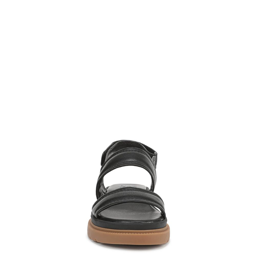 Naturalizer Womens Attract Sandal Black Tumbled 8.5 W