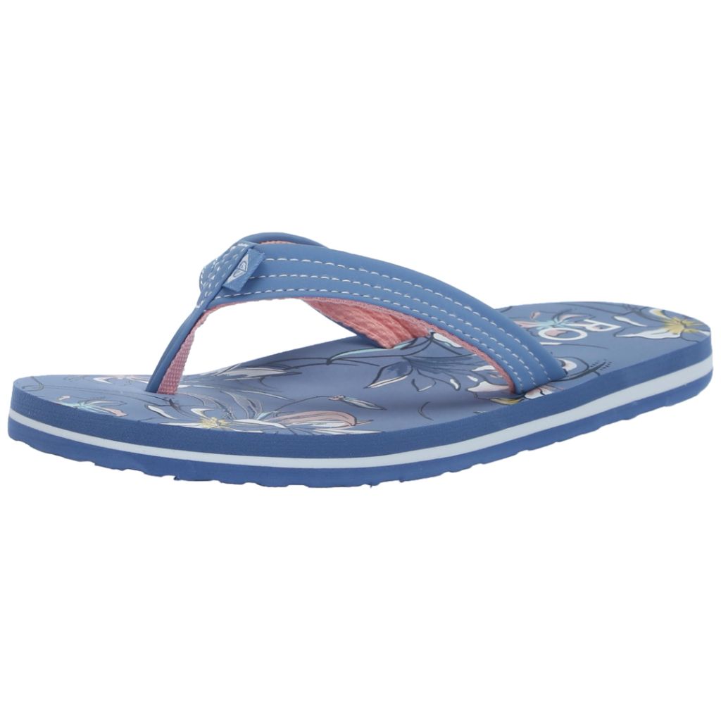 Roxy Girls Vista Loreto Sandal, Dust Blue 241, 11 Little Kid