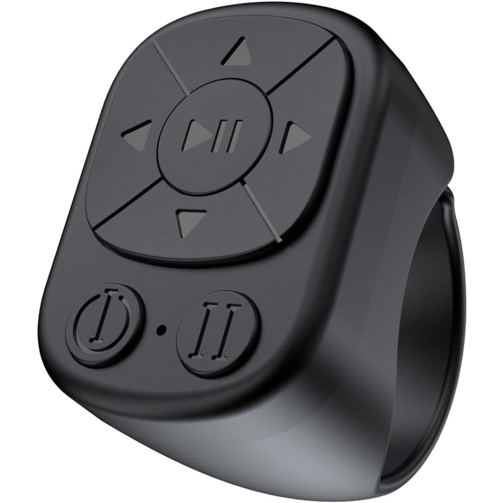 TikTok Scrolling Ring - Remote Control for TikTok, Bluetooth Page Turner Ring Scroller for iPhone iPad, Camera Shutter Short Video and Music Remote Controller, iOS Android Phone Compatible