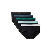 Calvin Klein Men's Cotton Classics 5-Pack Brief - Black - M