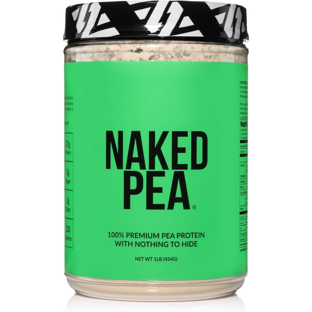 Naked Pea Pea Protein Isolate Powder, Unflavored, 15svgs