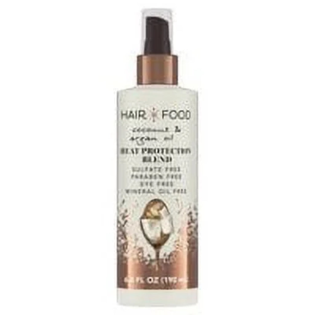 Hair Food Coconut & Argan Oil Heat Protectant Spray Blend  6.4 fl oz | Heat Shield Protector
