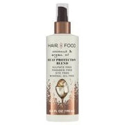 Hair Food Coconut & Argan Oil Heat Protectant Spray Blend  6.4 fl oz | Heat Shield Protector