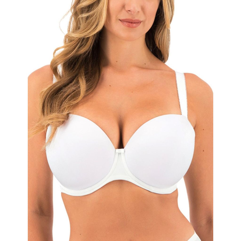 Fantasie Women's Smoothease Underwire Molded T-Shirt Bra White