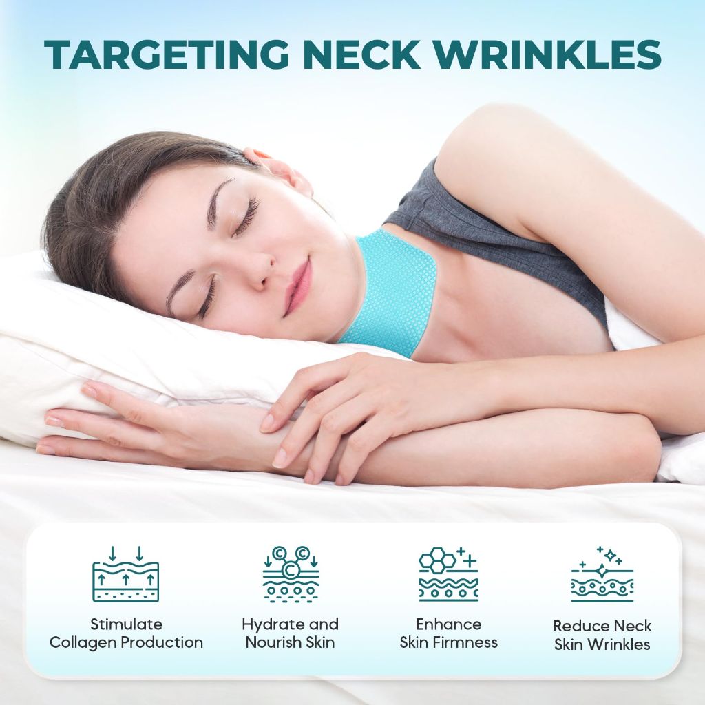 Neck Wrinkle Patches, 5PCS, Neck Tape for Neck Firming and Tightening