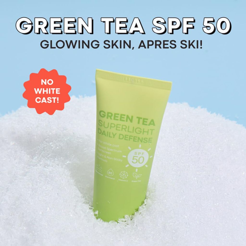 TONYMOLY Green Tea Korean Sunscreen SPF 50, Travel Size - 50mL