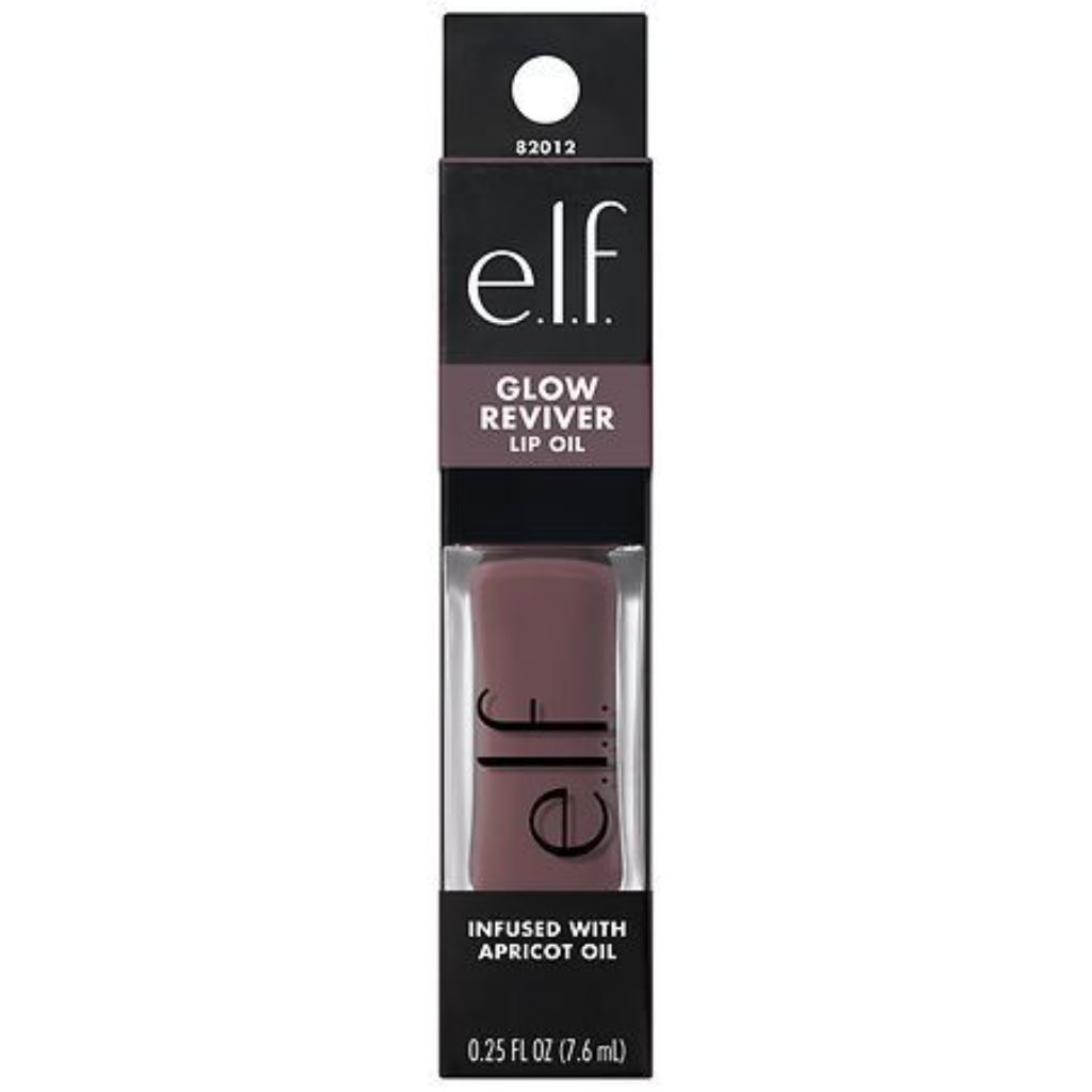 e.l.f. Glow Reviver Lip Oil - Money Mauve - 0.25 fl oz