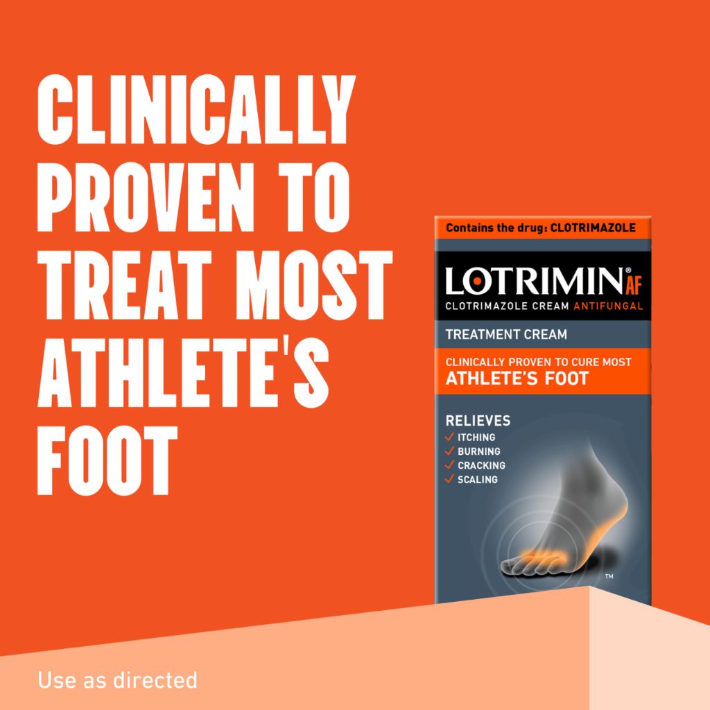 Lotrimin AF Cream for Athlete's Foot, .53 Ounce (15 Grams)
