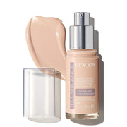 Revlon Illuminance Skin-Caring Liquid Foundation w/Hyaluronic Acid - 113 Ivory Beige, 1 fl. oz.