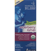 Mommy's Bliss Kids Organic Immunity Syrup with Elderberry for Kids 1-12 Yrs, 3 Fl Oz