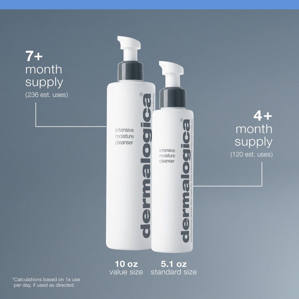 Dermalogica Intensive Moisture Cleanser, Hydrating Face Wash for Dry Skin (5.1 Fl Oz)