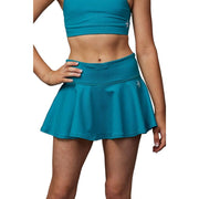 Rebel Athletic Legendary Flouncy Skirt in Teal, Size XL
