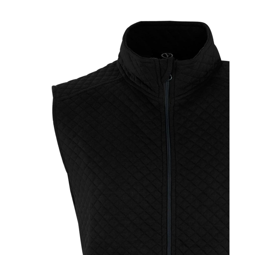 Vantage Apparel Men's Collegiate Full Zip Quilted Vest, Arizona State Sun Devils, Small
