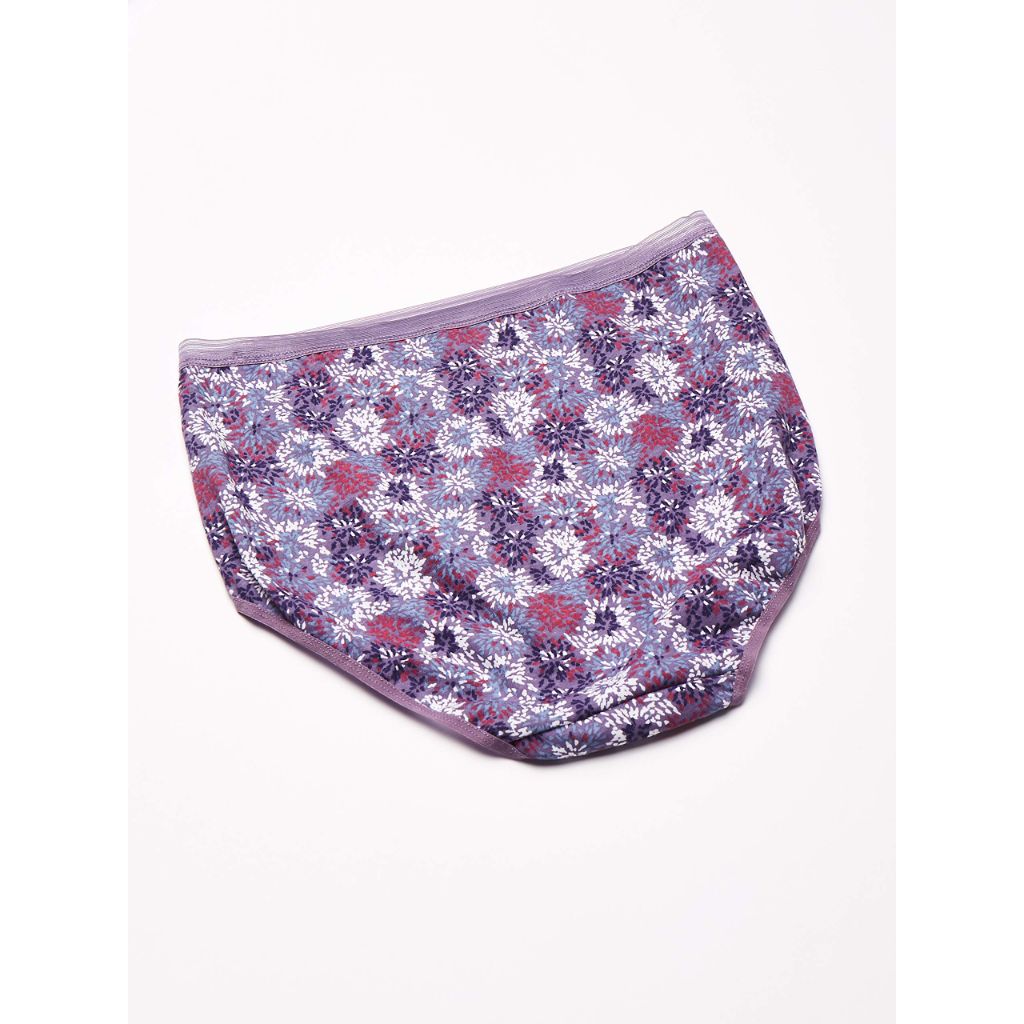 Hanes Women's Signature Cotton Breathe Briefs Underwear Pack, 6-Pack  8/XL
