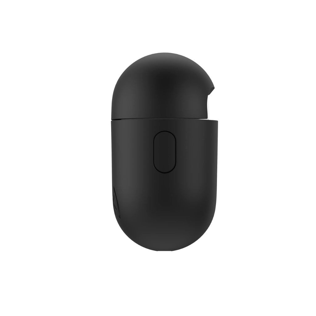 Speck Products Presidio W/Soft Touch for Airpods Pro 2nd/1st Generation Case, Black/Bright Silver