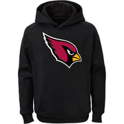 Outerstuff NFL Kids Youth 8-20 Official Alternate Polyester Performance Football Primary Logo Pullover Sweatshirt Hoodie - Arizona Cardinals Black - X-Large 18-20