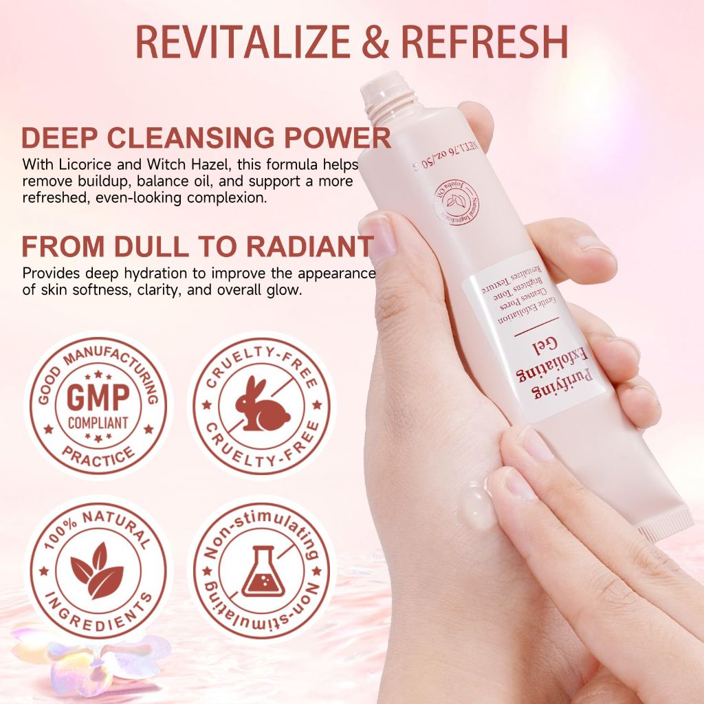 IKZEE- Purifying Exfoliating Gel Cleanser | 1.76oz / 50g