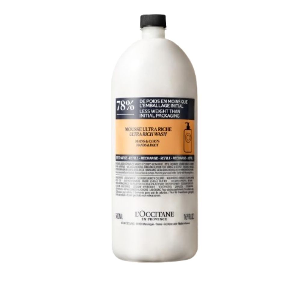 L'Occitane Shea Hands & Body Ultra Rich Wash Refill 16.90 fl. oz