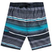 Kanu Surf Toddler Boys Impact Quick Dry Beach Swim Trunk, Sprint Black - size 3T
