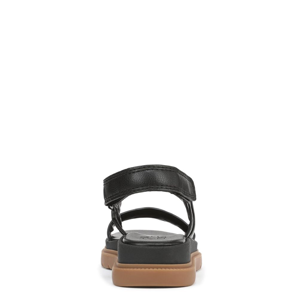 Naturalizer Womens Attract Sandal Black Tumbled 8.5 W