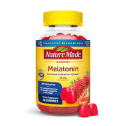 Nature Made Melatonin 10mg per serving Gummies, Maximum Strength Dosage,  60 Gummies