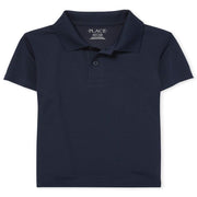 The Children's Place Boys Short Sleeve Performance Polo, Mouisture Wicking Shirt, Nautico Single, Small US